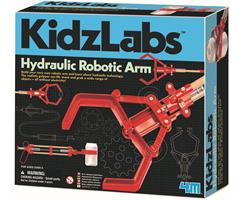 8503414 4M 00-03414 Aktivitetspakke, Hydraulic Robotic Arm KidzLabs, 4M